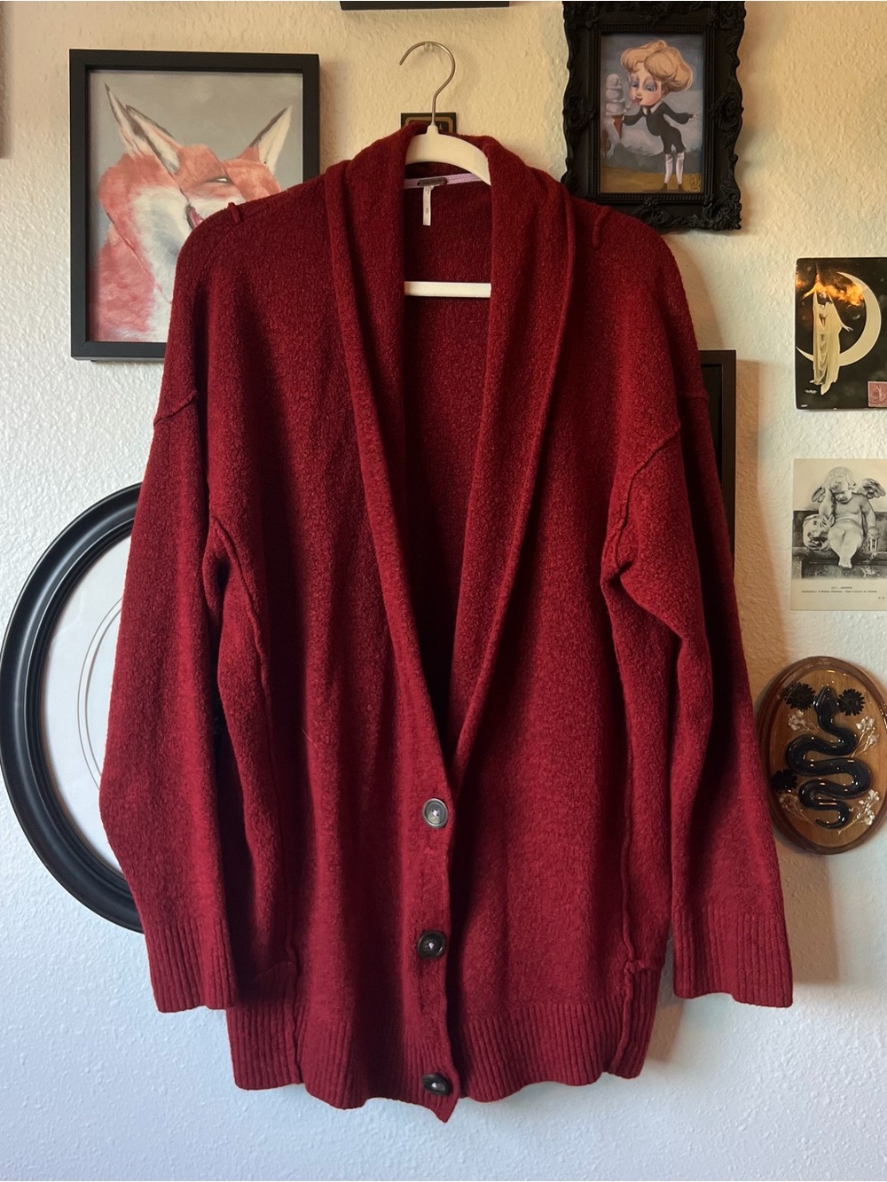 free people eucalyptus cardigan